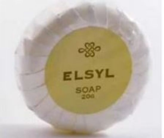 Elsyl Soap 20g Round Tissue Pleate (Case of 500)