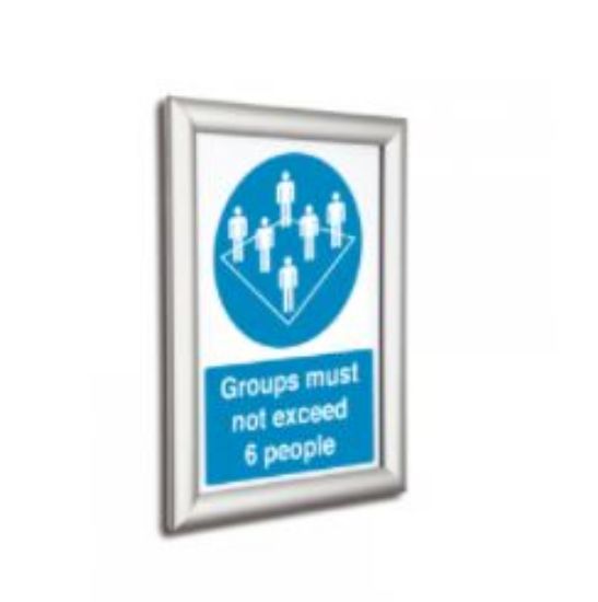 Snap Frame A1 Satin Silver