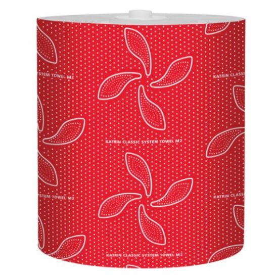 Katrin M2 Classic System Hand Towel Roll White 2 Ply 160m (6)