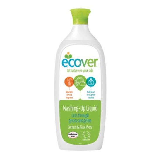 Ecover Washing Up Liquid Lemon & Aloe Vera (8 X 950ml)
