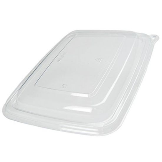 RPET Lid To Suit Rectangular Tray (Case of 300)
