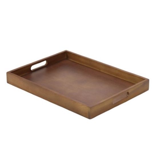 Butler Tray Acacia Wood 42x32x4.5cm