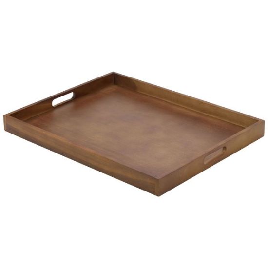 Butler Tray Acacia Wood 53.5x42.5x4.5cm