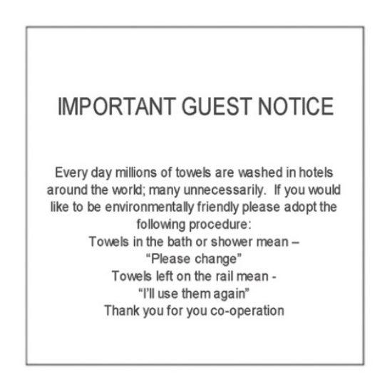 Towel Conservation Notice Vinyl (3)