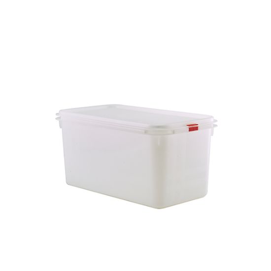 Genware Polypropylene Gastronorm Container GN 1/3 150mm 6.5ltr