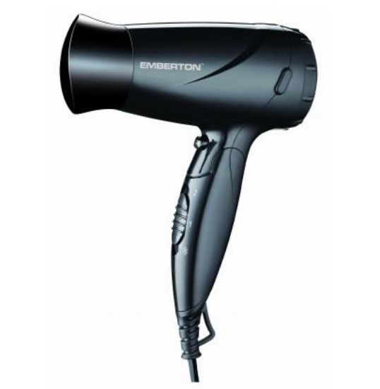 Emberton Harrow Folding 1600w Hairdryer Black