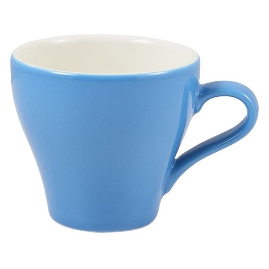 GENWARE PORCELAIN BLUE TULIP CUP 9CL 3oz (6)