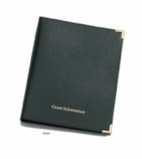 Hotel Guest Information Room Folder Green (10)