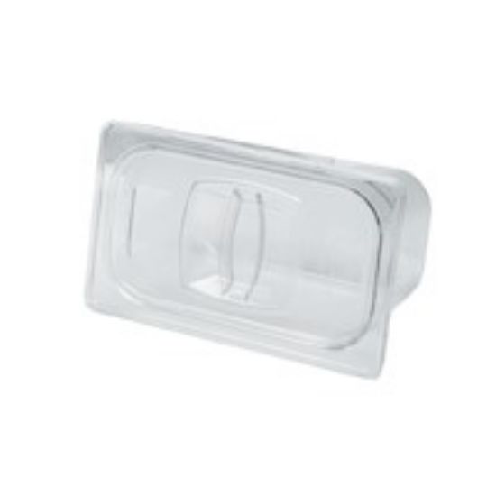 Vogue Polycarbonate 1/9 Gastronorm Lid Clear - U249