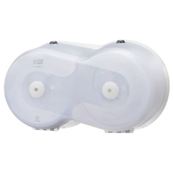 SMART ONE TWIN MINI WHITE PLASTIC DISPENSER 294025 *P