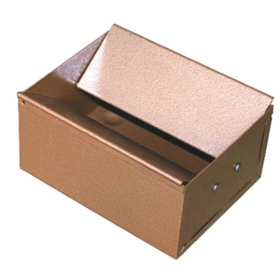 FLOOR ASH BIN ALUMINIUM/BRONZE FINISH