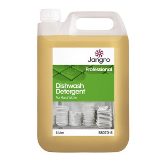JANGRO DISHWASH HARD WATER DETERGENT 5LTR (2) **DG**