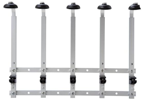 Wall Bracket 5 Bottle Rack