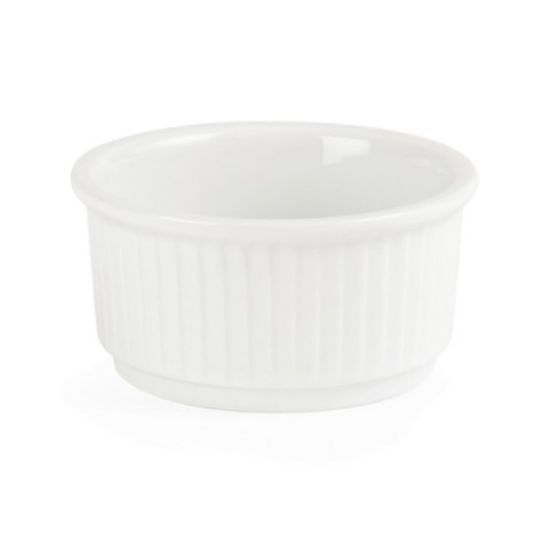 Whiteware Stacking Ramekins 85mm (12)