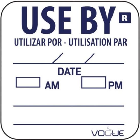 Use By Labels 1"/25mm (1000)