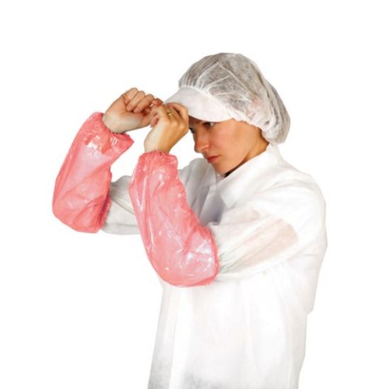 Polythene Oversleeves 16" Red (2000)