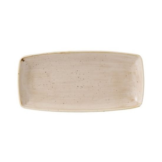 STONECAST NUTMEG CREAM OBLONG PLATE 11.75" X 6" (12)