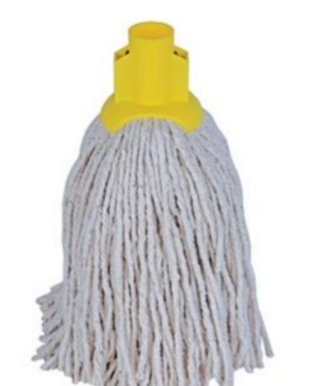 No 12 PY Socket Mop Plain Bag 18g Yellow