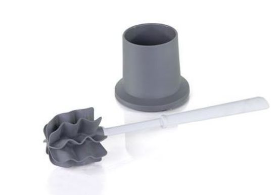 Loowy Silicone Toilet Brush And Holder