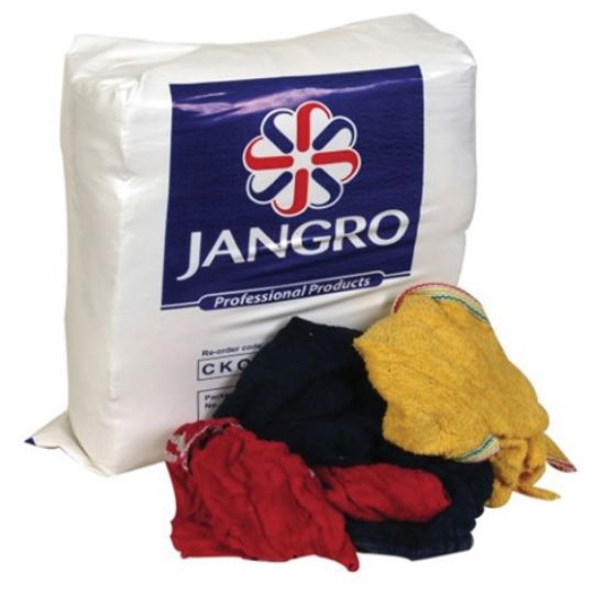 Jangro Wipers/Rags Silver Label 10kg