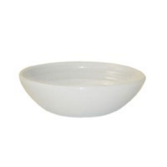 Bit On The Side Ripple Dip Dish 5oz White (Case Of 12)