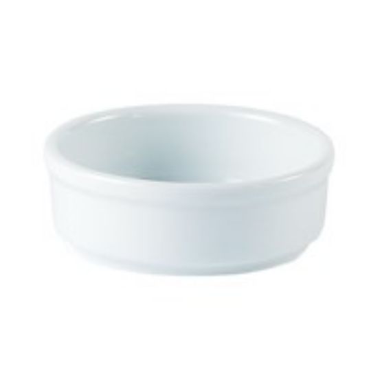 Porcelite 4" Round Dish (Case Of 6)