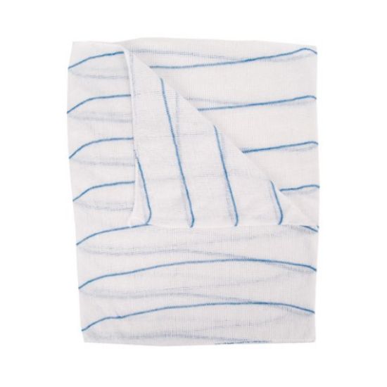 Jangro Blue Stripe Dishcloth 12x16" (Pack Of 10)