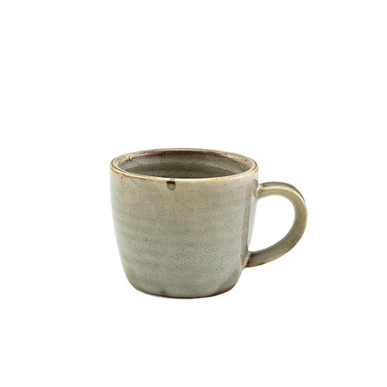 Terra Porcelain Smoke Grey Espresso Cup 9cl 3oz (6)