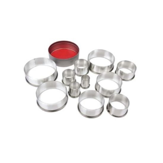 Pastry Cutters Round Plain (11)