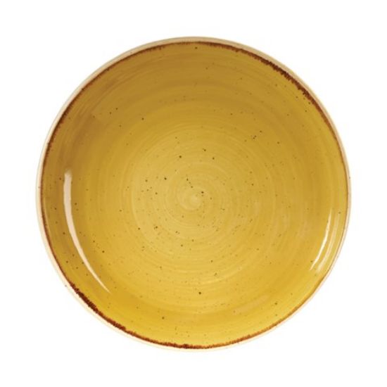 STONECAST COUPE BOWL 9.75" MUSTARD SEED YELLOW (12)