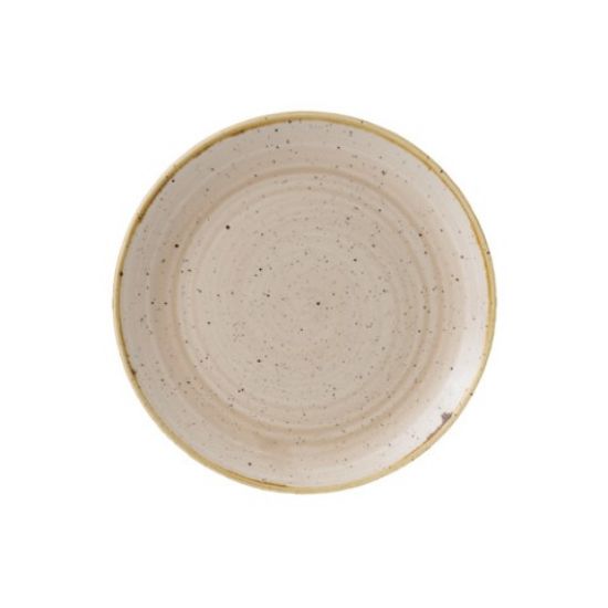 Churchill Stonecast Nutmeg Cream Coupe Plate 8.66" (Case Of 12)