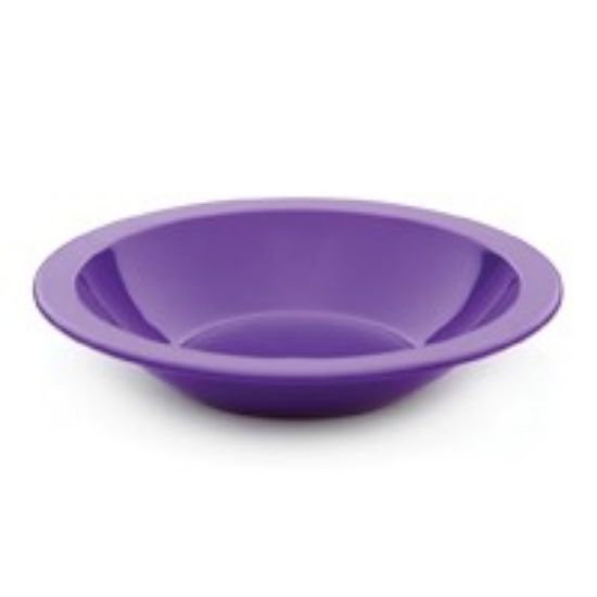 Polycarb Narrow Rim Bowl 6.8" Purple (12)