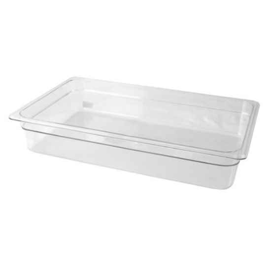 Gastronorm Food Pan 1/1 65mm 8.5ltr Clear