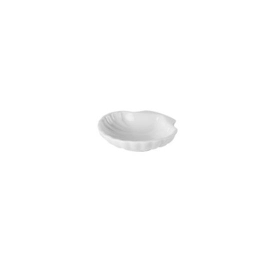 CASE OF PORCELITE MINI SHELL DISH 3" (12)