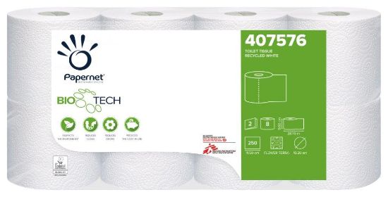 Bio Tech Superior Recycled Conventional Toilet Roll 2ply (Case of 64)