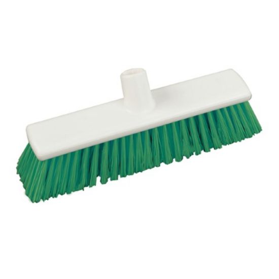 Stiff Lightweight Broom 275mm Green