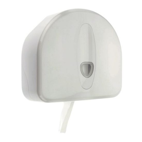 Excel Jangro Jumbo Roll Dispenser Plastic White 11.25"