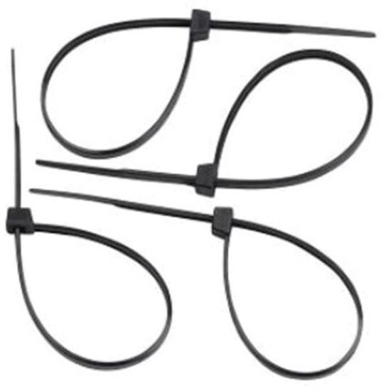 Cable Ties 200 X 4.8mm Black (100)