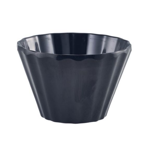 CUP CAKE MELAMINE RAMEKIN 3oz BLACK