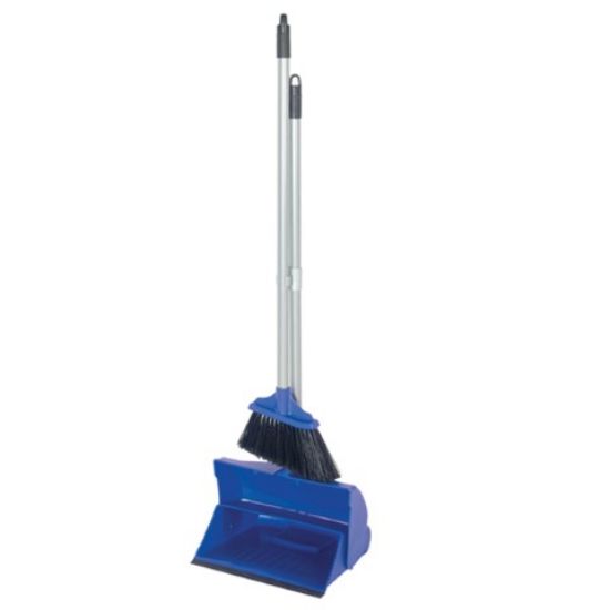 Lobby Dustpan And Brush Set Blue