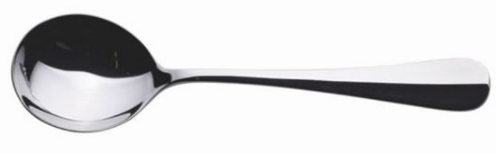 Genware Baguette Soup Spoon18/0 St/St (12)