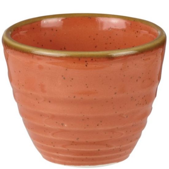 Stonecast Ripple Dip Pot 2oz Orange (12) *p