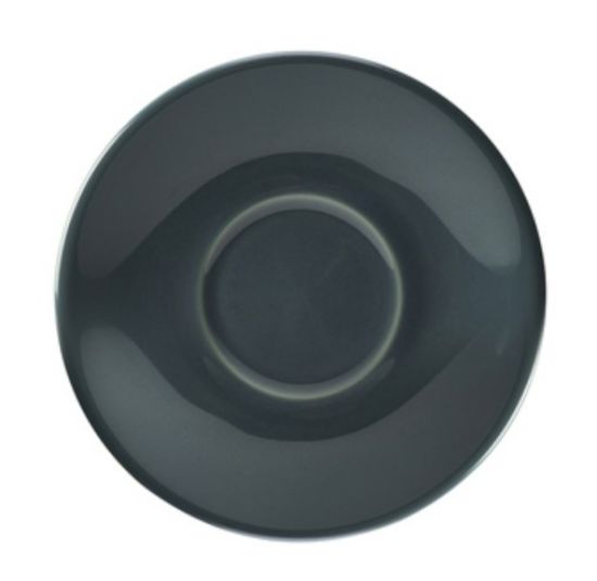 CASE OF 6 ESPRESSO SAUCER GREY 12CM/4.75"