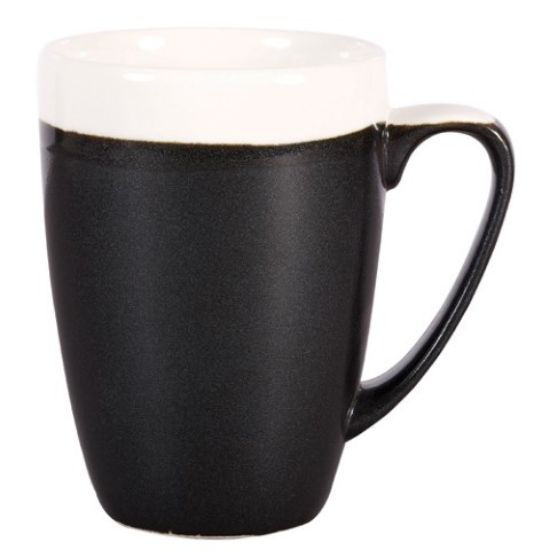 MONOCHROME MUG 12oz ONYX BLACK (12) *P