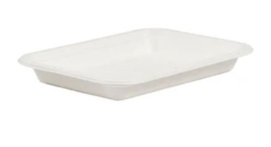 BAGASSE SHALLOW CHIP TRAY 7" (125)