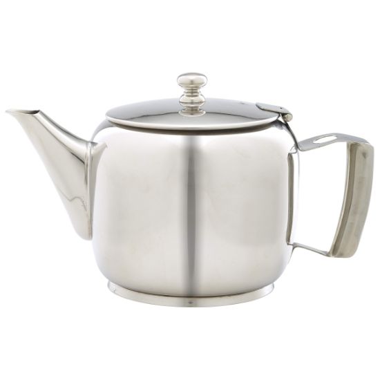 Genware Premier Teapot Stainless Steel 40oz