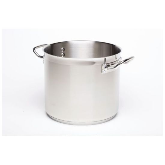 Genware Stockpot Stainless Steel 36ltr - Lid Sold Separately