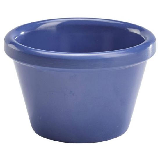 MELAMINE RAMEKIN SMOOTH 1.5oz BLUE