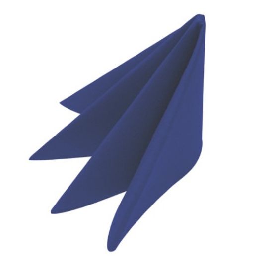 AIRLAID NAPKIN 40CM DARK BLUE x 50
