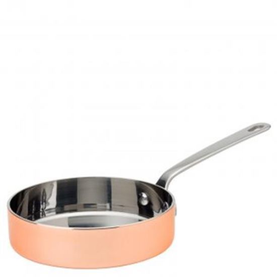 BOX 6 COPPER PRESENTATION FRY PAN 5"